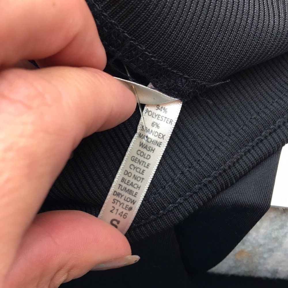 New Color story black full length fitness pants - Picture 5 of 8